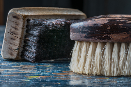 Old Used Brushesの写真素材