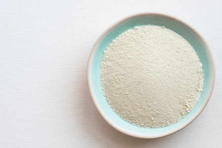 Powdered Milk in a Bowl
