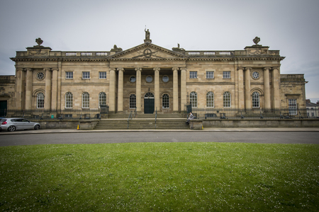 One of Yorkshire's historic landmarks. York Castle Museum during the day.のeditorial素材