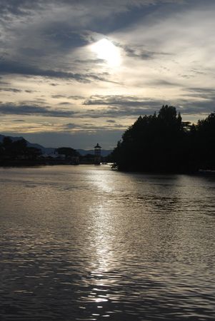 Kuching - Waterfrontの写真素材