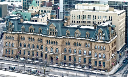 The Office of the Prime Minister of Canada  The Langevin Block の写真素材