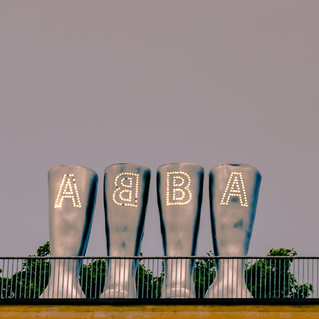 Stockholm, Sweden - July 02, 2018: ABBA Boots at the ABBA Museum in Djurgarden, Stockholmのeditorial素材