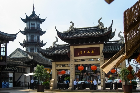 Suzhou is known as "venice of the East" or "Chinese Venice" due to the many canals in the city.のeditorial素材