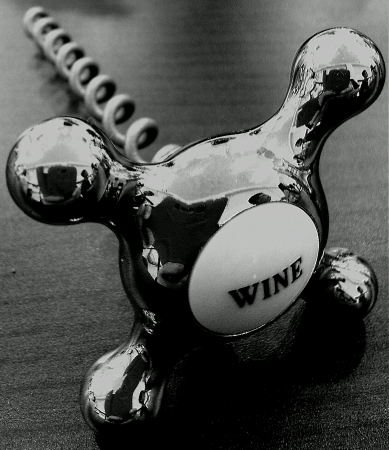 stainless steel corkscrew in black and whiteの素材