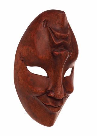 Greece traditional mask three-quartersの写真素材