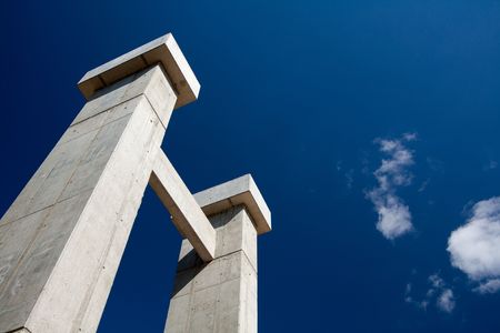 Building a highwayの写真素材