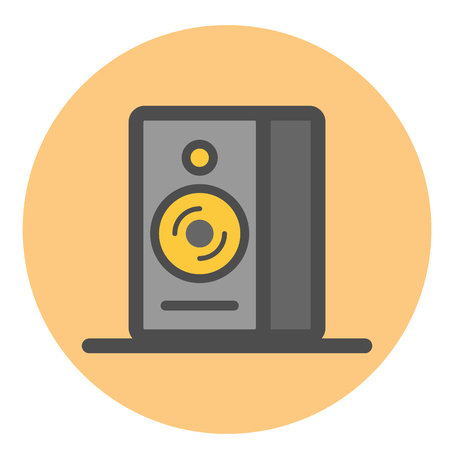 Speaker icon, sound, loudspeakerのイラスト素材