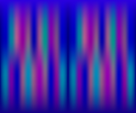 Abstract blue neon background with vertical pink, purple stripes