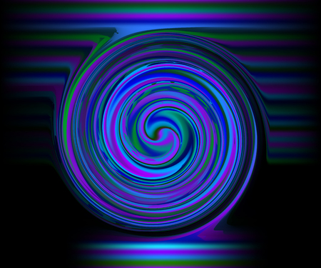 Abstract black neon background with vertical pink, purple stripesのイラスト素材