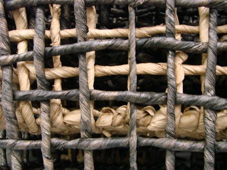 Bamboo basket weave pattern