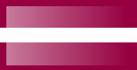 Latvia flag, official colors and proportion correctly. National Latvia flag.のイラスト素材