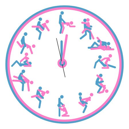 Concept art Watch love, for making love any time is good.のイラスト素材