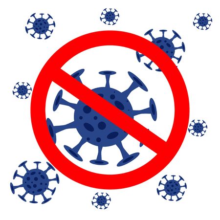 concept of 2019-nCov novel Coronavirus outbreak.のイラスト素材