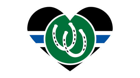 New LGBTQ Rights Pride Flag. pony flag LGBT.のイラスト素材