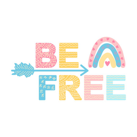 cute greeting cards for babies in a simple Scandinavian style and pastel palette. baby posters, cards, clothes, childrens roomsのイラスト素材