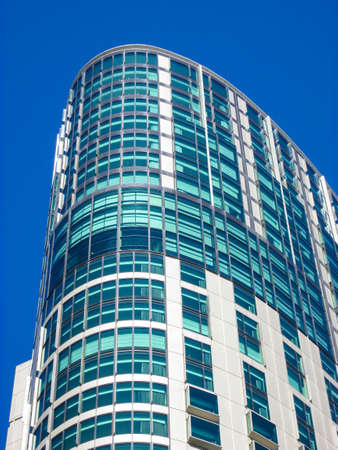 SOUTHBANK, AU - 25 SEPT 2018: Ground view of the Crown Towers. Located on the banks of the Yarra River. Currently, it is the tallest hotel building in the country stands at 152.5 meters in heightのeditorial素材
