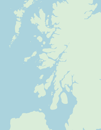 Vector Map of United Kingdom. Great Britain printのイラスト素材