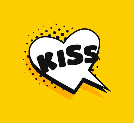 Pop art speech bubble drawing with text. Cartoon style vector collection of frames. Comic illustration on color backgroundのイラスト素材