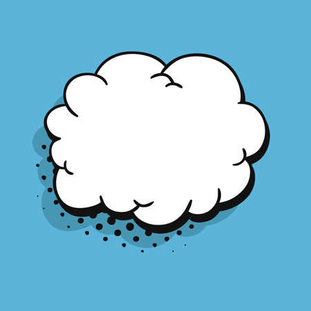 Set of pop art speech bubbles without text. Cartoon style vector collection of frames. Comic...