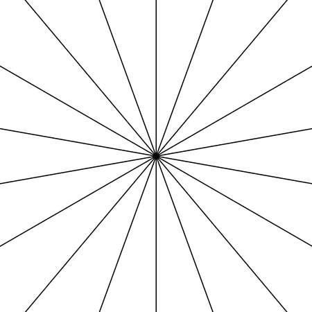 Set of Vintage Square Sunbursts in Different Shapes. Trendy Hand Drawn Retro Bursting Rays Design Elements. Hipster Vector illustrationのイラスト素材