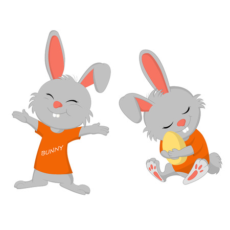 bunny Easter.のイラスト素材