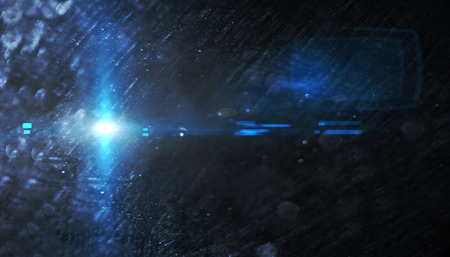 Modern abstract light, laser, neon background (super high resolution)の写真素材