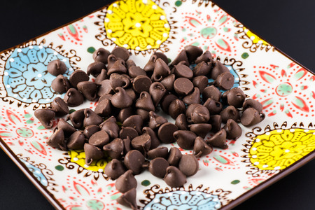 Close up of ingredients for s'mores dip.の写真素材