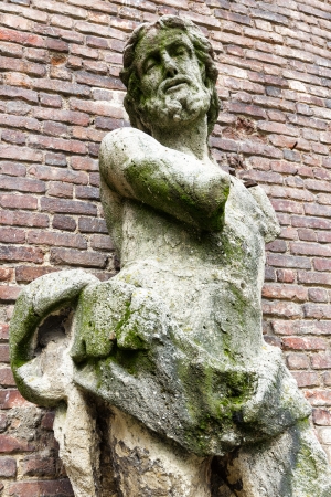 Statue of man with no hands, Sforzaの写真素材