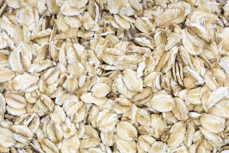 close up shot of oat flakes background