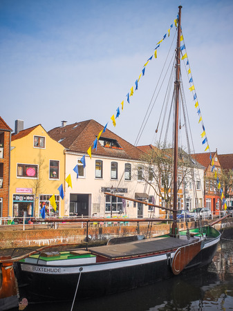 Yacht in Buxtehudeのeditorial素材