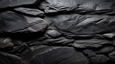 Black stone background. Black stone texture. Black stone background. Black stone background.の素材