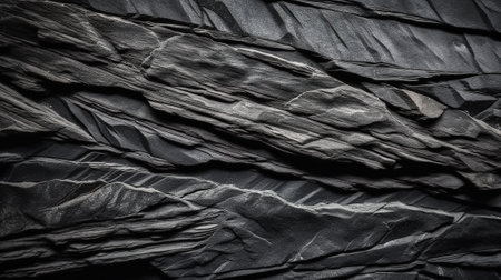 Black slate background. Black slate texture. Black slate background. Black slate backgroundの素材