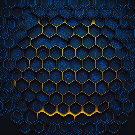 Abstract background. Futuristic technology style. Vector illustration.の素材