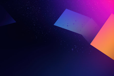 abstract colorful background with geometric shapes and copy space for your textの素材