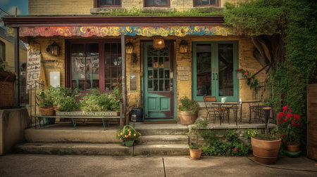 Historic buildings in New Orleans.の素材