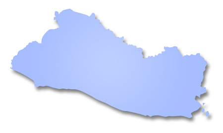 Map of Salvadorの写真素材