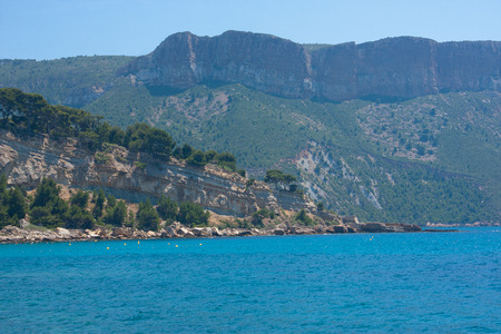 Calanques of Cassis, Franceの写真素材