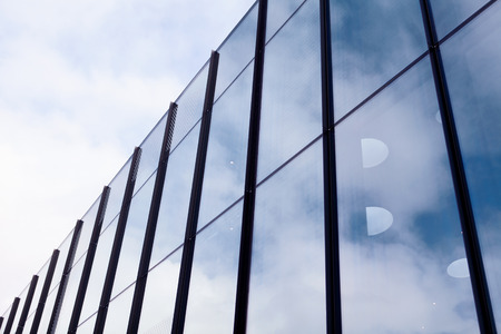 modern glass building