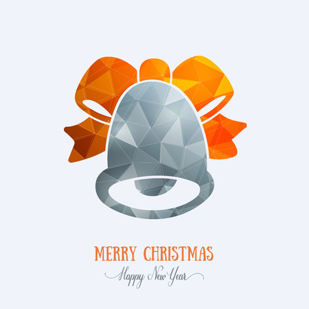 Merry Christmas card creative decorationのイラスト素材