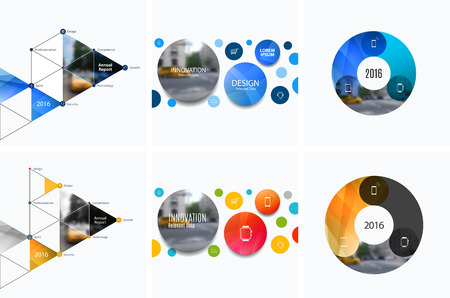 Business . Brochure template layout, cover designのイラスト素材
