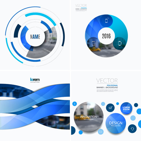 Business design elements for graphic layout.のイラスト素材