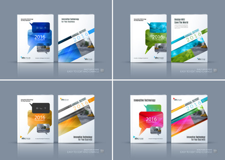 Business vector. Brochure template layout, cover soft design annのイラスト素材