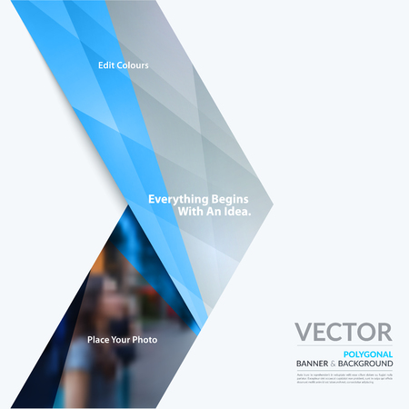 Business vector design elements for graphic layout. Modern abstrのイラスト素材