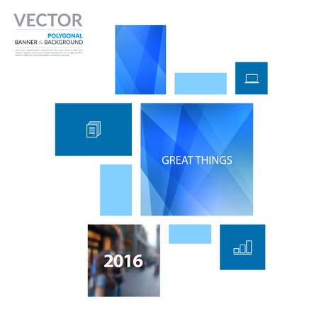 Business vector design elements for graphic layout. Modern abstrのイラスト素材