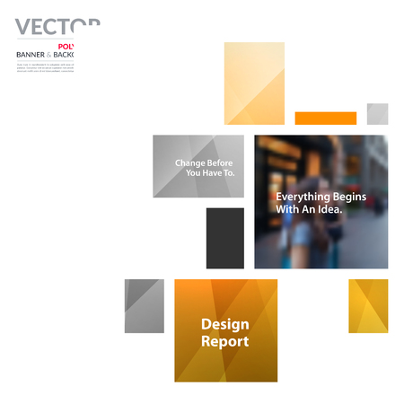 Business vector design elements for graphic layout. Modern abstrのイラスト素材