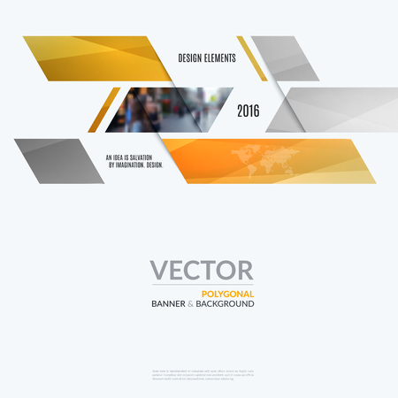 Business vector design elements for graphic layout. Modern abstrのイラスト素材