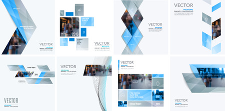 Business vector design elements for graphic layout. Modern abstrのイラスト素材