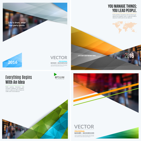 Business vector design elements for graphic layout. Modern abstrのイラスト素材