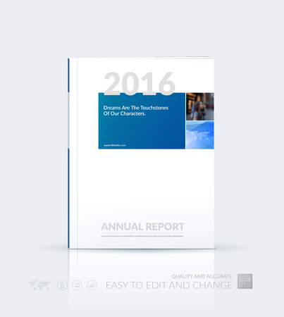 Business vector template. Brochure design, cover modern layout aのイラスト素材
