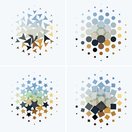 Business design elements for graphic layout. Modern abstrのイラスト素材